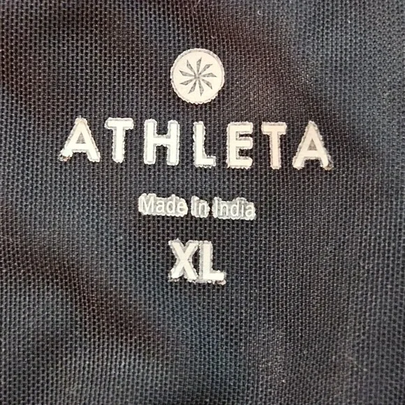 Athleta Seabreeze Maxi Tie Dye Tank Dress High Low Hem Spaghetti Straps Size XL - Picture 6 of 7